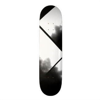 Zwart-witte inkt Bekijk  decanteren Skateboard