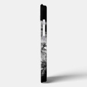 Zwart-witte jaguar-oog Case-Mate iPhone case (Achterkant / Links)