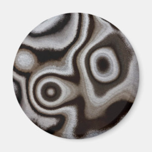 Zwart-witte jaspissteen magneet