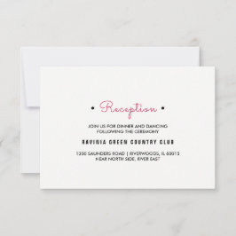 Zwart | Witte Kaarten voor het trekken van bruilof