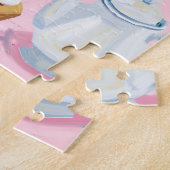 Zwart & Witte Kat, Thee en Gebak Legpuzzel (Zijkant)