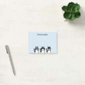 Zwart Witte Katten | Drie Wijze Kitties Post-it® Notes (Kantoor)