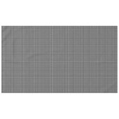 Zwart-witte keramische tegels zien er patroon uit tafelkleed (Voorkant (Horizontaal))