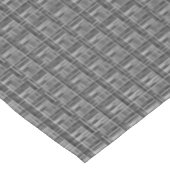 Zwart-witte keramische tegels zien er patroon uit tafelkleed (Gekanteld)