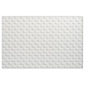 Zwart-witte kerstaven stof (Yard (91,4 cm))