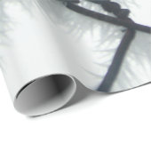 Zwart-witte kettingkoppeling cadeaupapier (Rol Hoek)