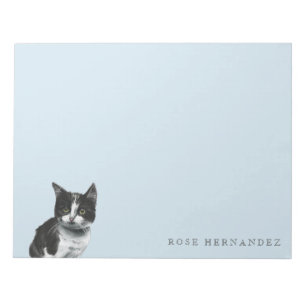 Zwart-witte keukentekening notitieblok