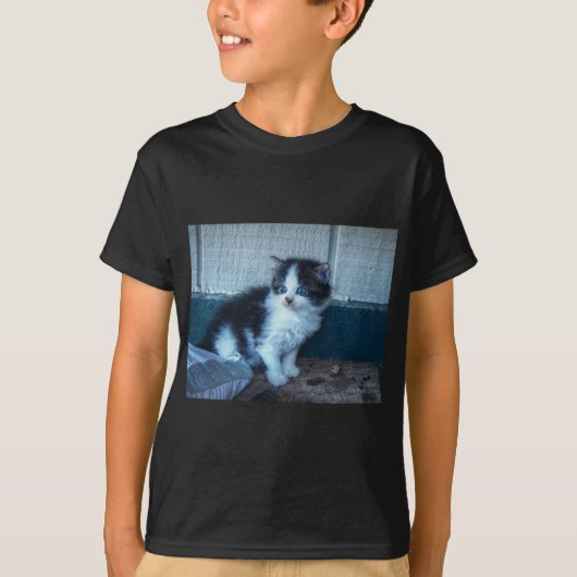 Zwart + Witte Keuten T-shirt (Voorkant)