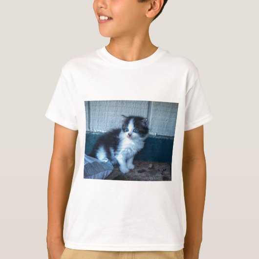 Zwart + Witte Keuten T-shirt (Voorkant)