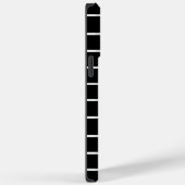  zwart-witte kleurenstrepen Case-Mate iPhone case (Achterkant / Rechts)