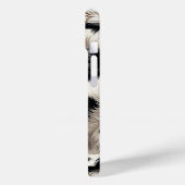 Zwart & Witte Koe Cowhide Bont Bontachtige Uiterli Case-Mate iPhone Case (Achterkant / Links)