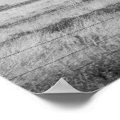 Zwart-witte Koeien Rond een windmolen 16 x 20 grad Poster (Hoek)