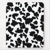 Zwart-witte Koeienhuid Muismat (Voorkant)