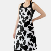 Zwart-witte Koeienhuid Schort (Insitu)