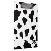 Zwart-witte Koeienhuid, speciaal aangepast Klembord (Rechts)