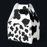 Zwart & Witte Koeienhuidprint  Bedankdoosjes<br><div class="desc">Overeenkomende artikelen beschikbaar.</div>