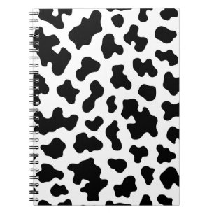 Zwart & Witte Koeienhuidprint Notitieboek