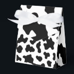 Zwart & Witte Koeienhuidprint Verjaardagsfeestje Bedankdoosjes<br><div class="desc">Overeenkomstige artikelen beschikbaar.</div>
