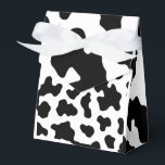 Zwart & Witte Koeienhuidprint Verjaardagsfeestje Bedankdoosjes<br><div class="desc">Overeenkomstige artikelen beschikbaar.</div>