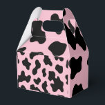 Zwart & Witte Koeienhuidprint Verjaardagsfeestje Bedankdoosjes<br><div class="desc">Overeenkomstige artikelen beschikbaar.</div>