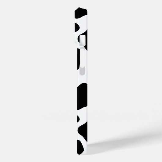 Zwart-witte koeienprint Case-Mate iPhone case (Achterkant / Links)