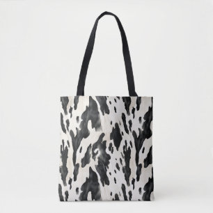 Zwart Witte Koeienprint Dierenboerderij Tote Bag