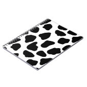 Zwart-witte koeienprint notitieboek (Linkerzijde)