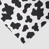 Zwart & Witte Koeienprint  Tissuepapier (Detail)