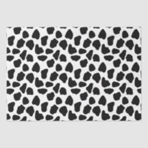 Zwart-witte koeienprint