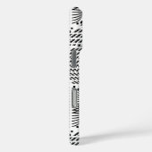 ZWART-WITTE KOEPELS Case-Mate iPhone CASE (Achterkant / Rechts)