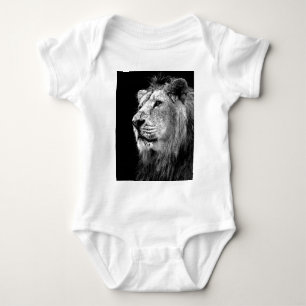 Zwart & Witte Leeuw Romper