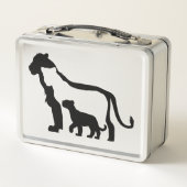 Zwart-witte leeuwen (Achterkant)