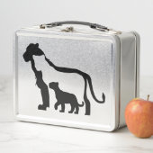 Zwart-witte leeuwen (In situ)