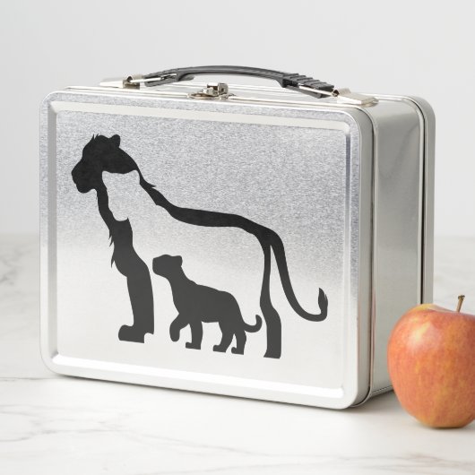 Zwart-witte leeuwen (In situ)