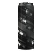 Zwart-witte lichten thermosbeker (Achterkant)