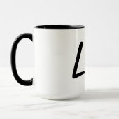 Zwart-witte liefdesmok mok (Links)
