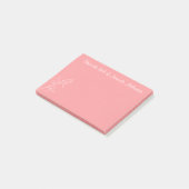 Zwart-witte liefdesvogels, Liefde Vogels Post-it® Notes (Schuin)
