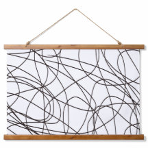 Zwart-witte lijnkunst