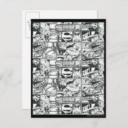 Zwart-witte logo's briefkaart (Voorkant / Achterkant)