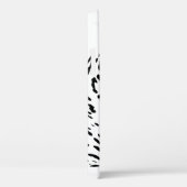 Zwart Witte Luipaard Case-Mate iPhone Case (Achterkant / Rechts)
