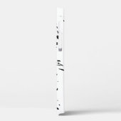 Zwart Witte Luipaard Case-Mate iPhone Case (Achterkant / Links)