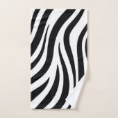 Zwart & Witte Luipaardprint Badkamer Handdoek Sets (Handdoek)