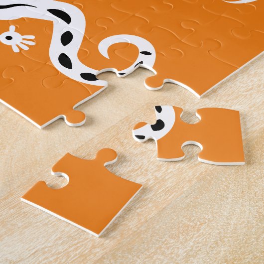 Zwart-witte luzards Thunder_Cove Southwest Style Legpuzzel (Zijkant)