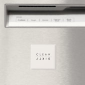 Zwart & Witte Magnet voor Afwasmachine (Insitu (Vaatwasser))