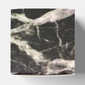 Zwart-witte marmer bedankdoosjes (Bovenkant)