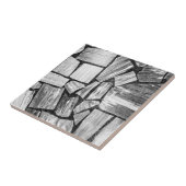 Zwart-witte Marmeren Vloer Tegeltje (Zijkant)