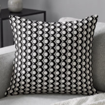 Zwart Witte Moderne Geometrische Patroon 