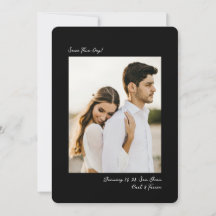 Zwart Witte Moderne Insta Foto Film Eenvoudige Huw
