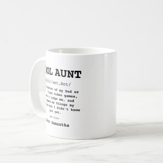 Zwart-witte Mok (Voorkant links)