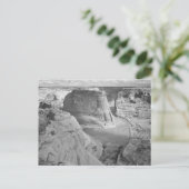 Zwart-witte mossel Adams Canyon Foto Briefkaart (Staand voorkant)